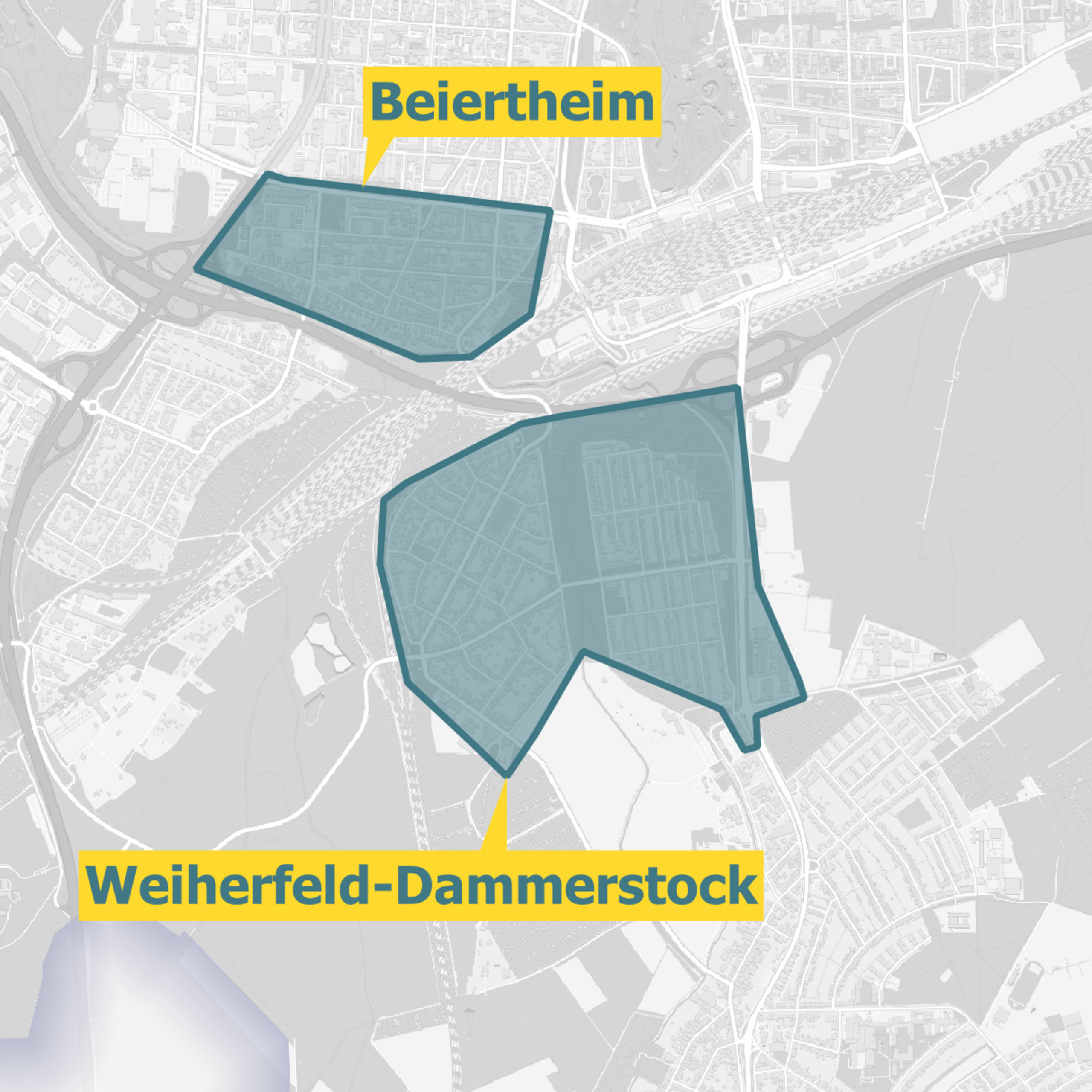 Karte Karlsruhe Ausbaugebiete Glasfaser OXG