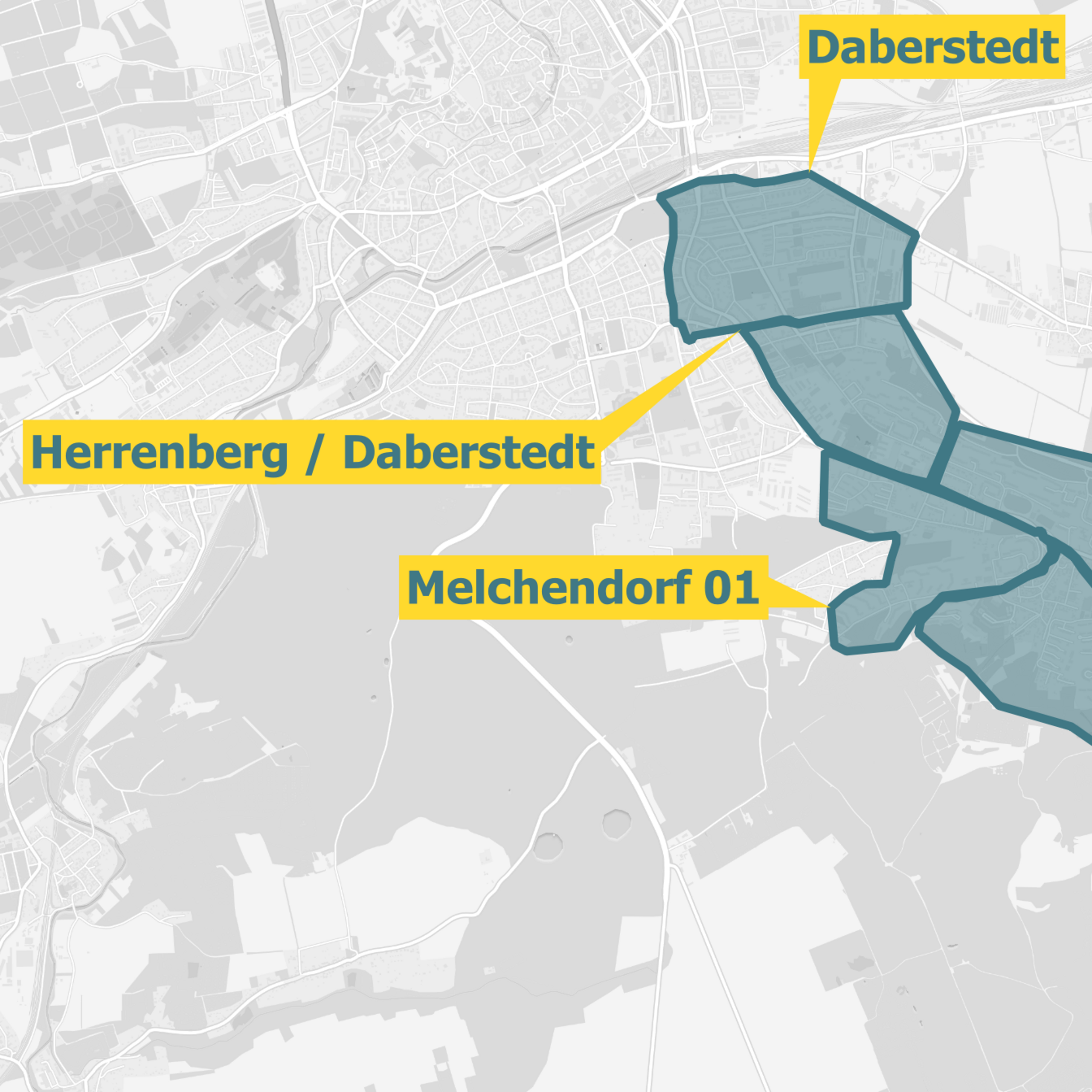 Ausbaugebiete Glasfaser OXG Erfurt