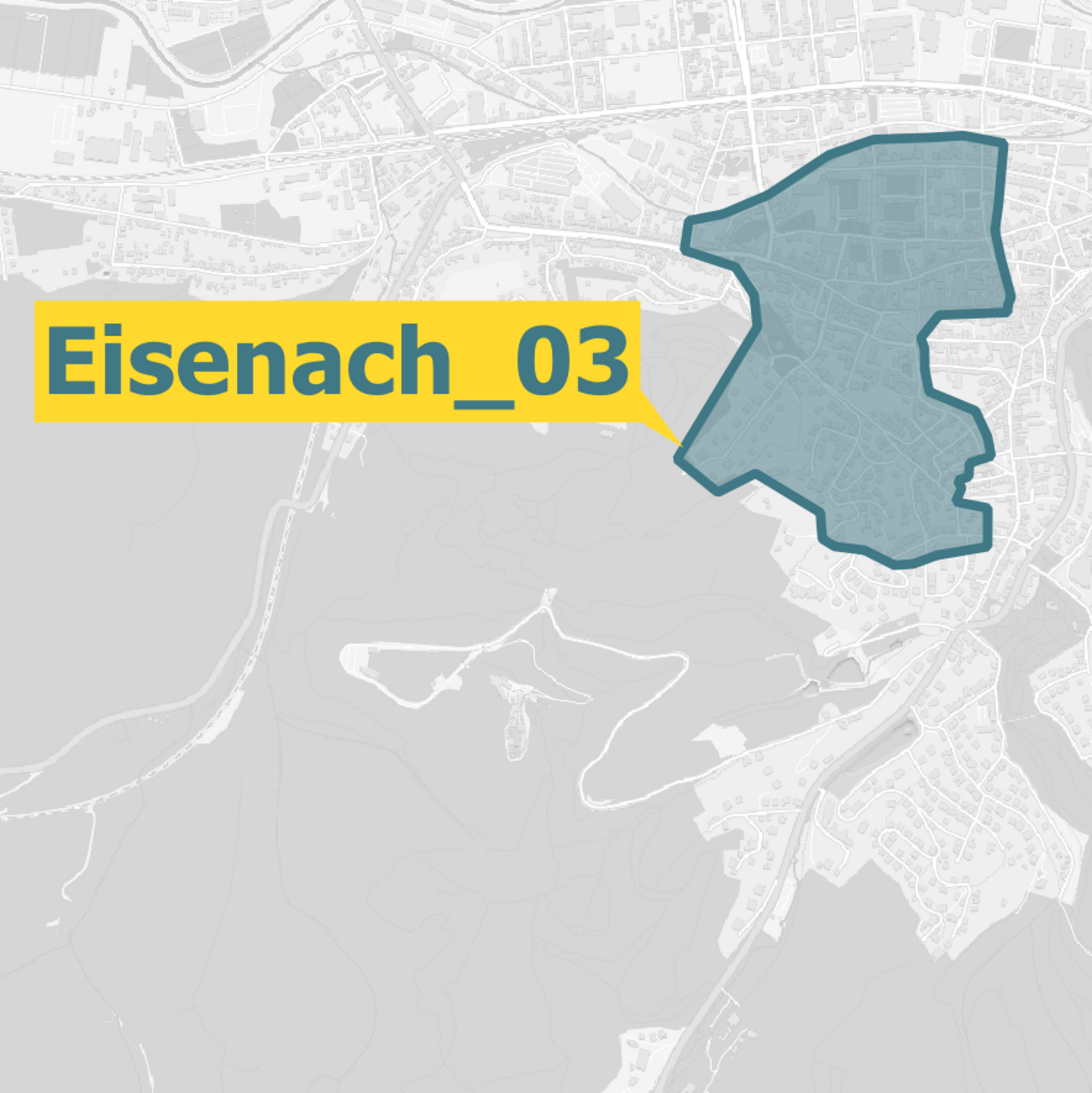 Eisenach Ausbaugebiete Karte OXG