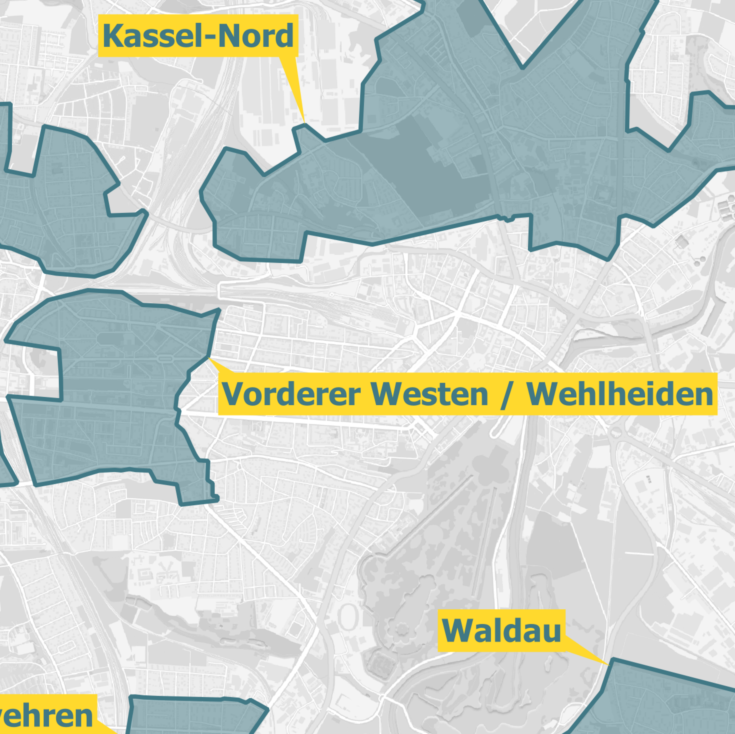 Karte Kassel