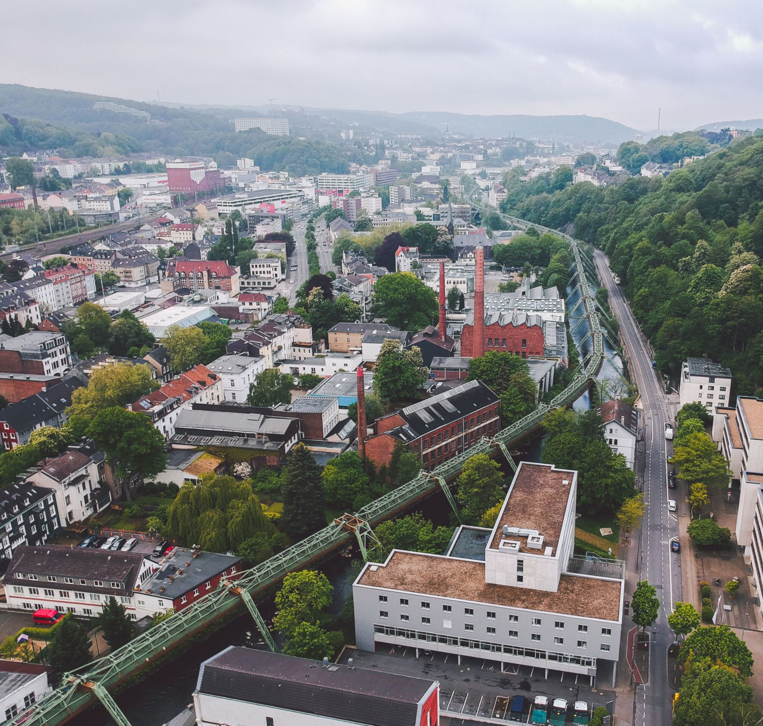 Wuppertal Stadt Schwebebahn