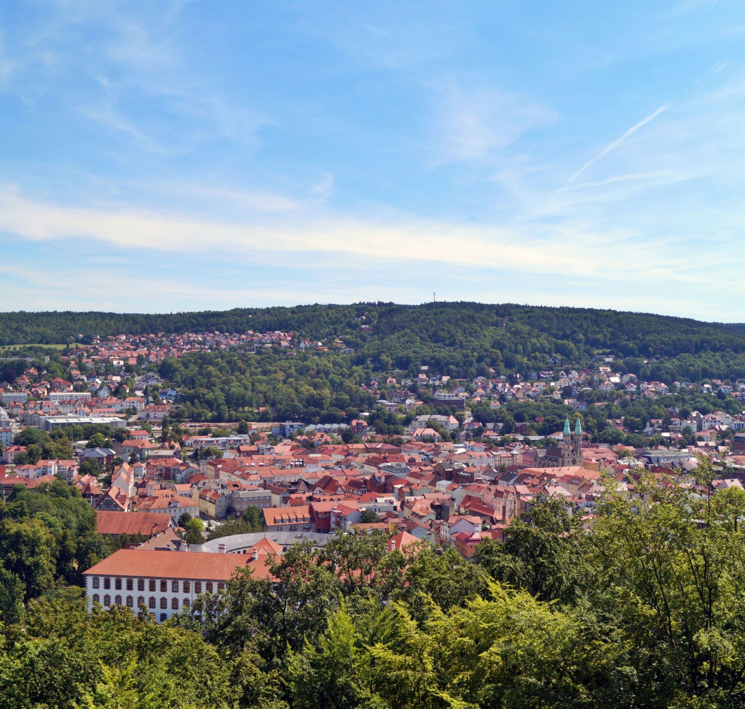 Stadt Meiningen Häuser 